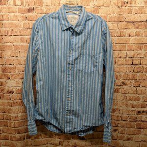 Aeropostale Shirt Long Sleeve Button Down Size Medium